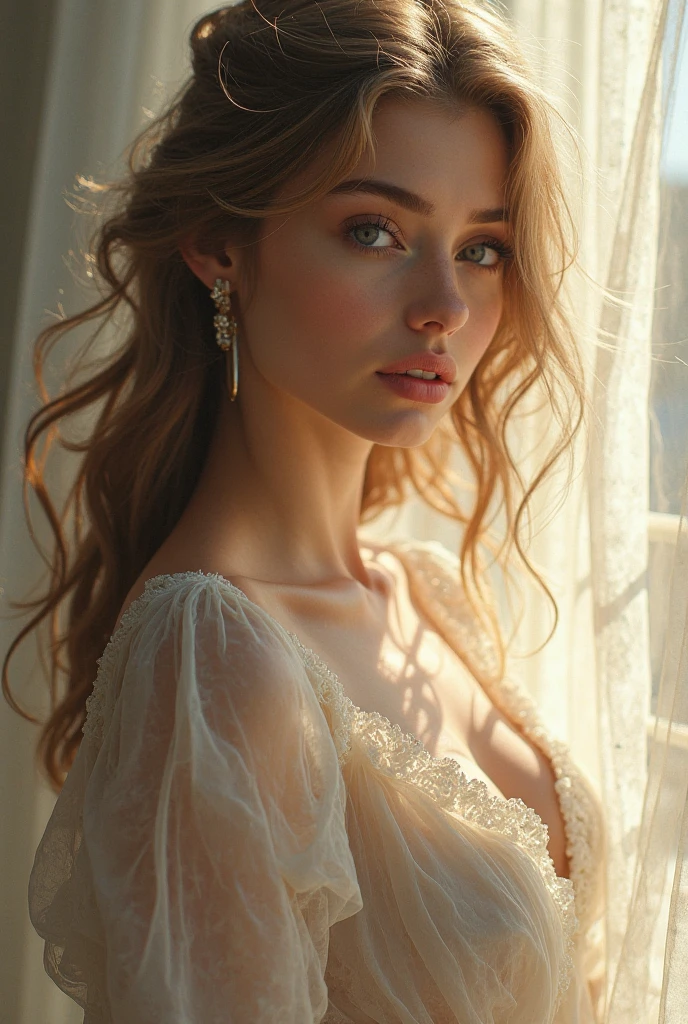 Prompts
Copy
Photo of a 20-year-old European girl, raw, Beautiful woman, (Extra long wavy blonde hair), ((Portrait)), ((Detailed face:1.2)), ((detailed facial features)), (finely detailed skin), pale skin, , wrapped in a sheet, Bedroom environment, Lying on the bed, (cold color), moist, moist, Reflectors, (masutepiece) (perfectly proportions)(photos realistic)(Best Quality) (Detailed) photographed in a Canon EOS R5, 50mm Lens, F/2.8, nffsw, (8K) (Wallpaper) (Cinematic lighting) (Dramatic Lighting) (foco nítido) (Convoluted) Fashion, From above
INFO