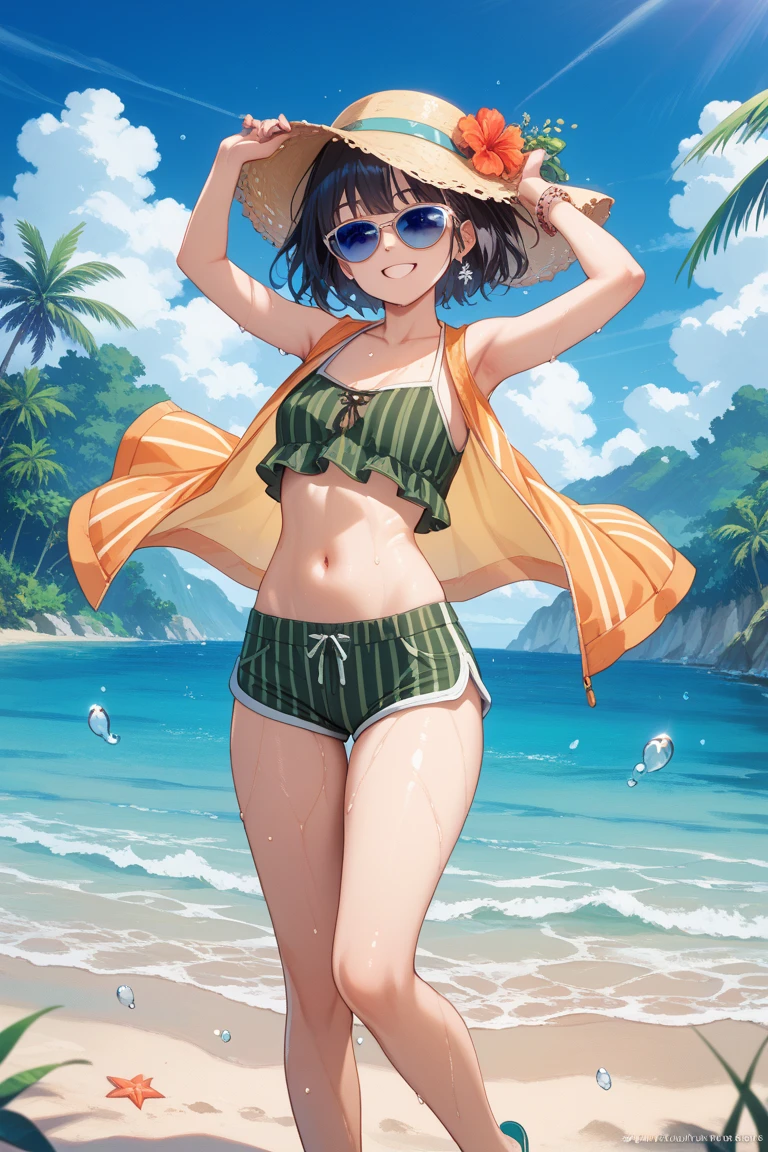 Mexican girl in bikini full body , 12 years