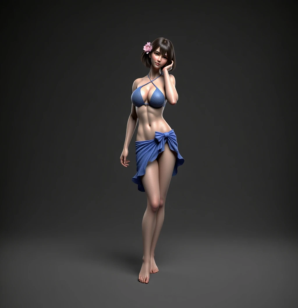 (masterpiece), ultra-detailed and extremely detailed CG unit 8k wallpaper of the best quality, best illustration, extremely delicate and beautiful, floating and dynamic, pose and angle, (1 girl), blue eyes, HAMONIOUS pretty face, long hair and SMOOTH , realistic bikini, photorealistic perfect body, realistic shaded perfect body, female full body, 3d render of a full female body, photorealistic full body, hyperrealistic full figure, female full body, highly detailed full body, full body pose, (highly detailed figure), highly detailed full body.