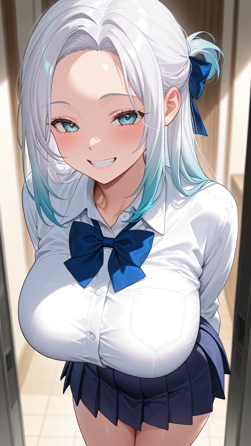 (best quality, masterpiece:1.2), ultra detailed, extremely detailed eyes and face, natural skin texture, detailed skin, natural lighting,
chibi, 1 girl, 12-years-old, (cute),
silver hair, middle hair, straight hair, shiny hair,
blue eyes,
flat chest,
nurse, clothes lift,
BREAK (orgasm face, aroused, blush:1.2),
BREAK (upper body:1.2), nsfw,