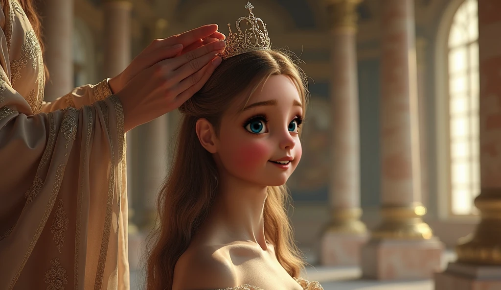 Princess Sofia and little prince birthday cake