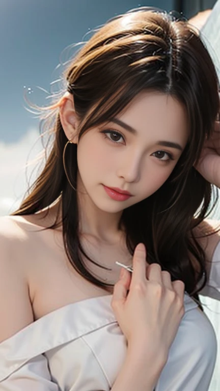 masterpiece, Highest quality, (Realistic, photo-Realistic:1.37), 8K, Very delicate and beautiful, wonderful, In detail, Official Art, Absurd, incredibly Absurd, Large file size, Super detailed, Very detailed, Beautiful detailed girl, One girl, (Perfect female figure), whole body, Middle chest,