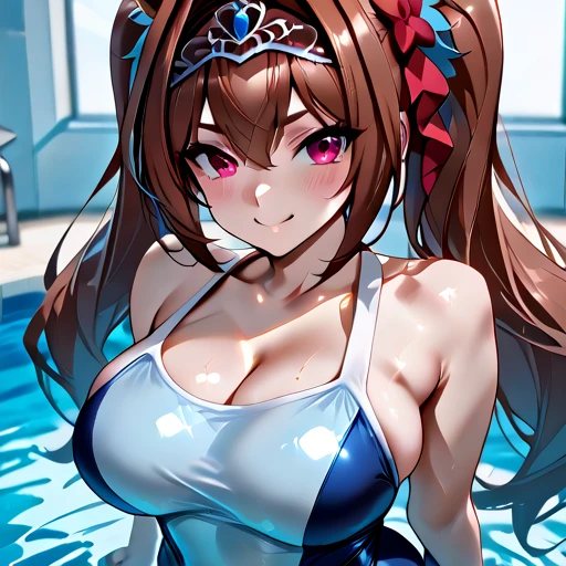8k, best quality, sharp image, (photo realistic:1.8), real picture, raw photo , best quality, sharp image, intricate details, ultra-detailed, hyper detailed eyes, detailed skin with a flawless texture delicate and refined, ultra highres, depth field, masterpiece, extremely detailed,
(0.5 :: medium shot :1.3), straight-on shot , from above ,
(1girl, mai woman, <lora:mai woman:0.7>, an extremely beautiful 20-year-old Japanese girl, brown eyes, long hair, brown hair, white ribbon, high ponytail, tabibrown eyes, big breasts, cleavage, <lora:breasts_slider_v2:-1>, curvy, shiny skin, flawless skin, very fair skin, light blush, sweat, solo),
<lora:ALTXL_001_4:0.5>,
covered nipples obviously protruding through clothing, sweat, horny, seduction, nsfw,
(the girl's outfit is (red Latexstraitjacket, <lora:Latexstraitjacket_XL_0_:1>), :1.2),
at Compose a wide-angle shot of the beautiful Balos Lagoon in Crete, with its turquoise waters, pink sand, and uninhabited islets. ,
(0.1 :: Jumping with arms to the side :1.3),
daytime ,
<lora:LCMTurboMix_Euler_A_fix:1>