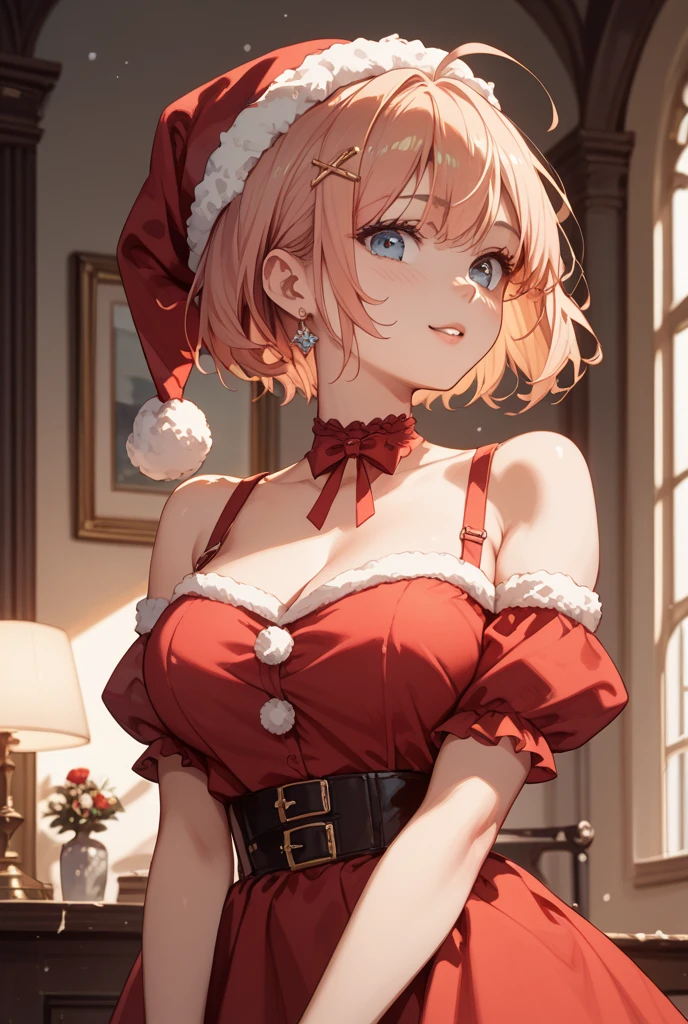 Christmas Landscape , Christmas Costumes,boob,(porn)