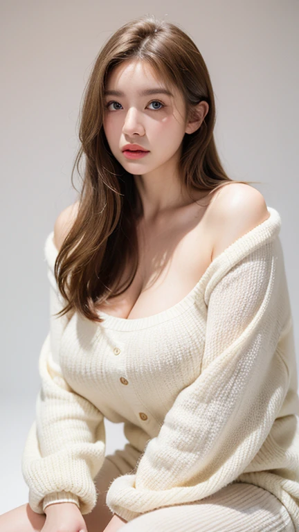 (8k, RAW photo, best quality, masterpiece:1.2), (realistic, photo-realistic:1.37),
Natural, ultra high res, Super Detail, Ultra Detailed,
Detailed Skin, Sharp Focus, bokeh, glossy texture, depth of field, shiny hair, shiny skin BREAK
one girl, Asian, (15 yo:1.6), young, baby face, Smooth skin, Without Makeup,
long hair,
(light brown hair:1.2), closed eyes BREAK (downblouse:1.4), (cleavage: 1.2), (ample breasts:1.4), (no panties: 1.2), (short sweater: 1.2), (beautiful bare legs: 1.2), (sitting and sleeping in the train chair:1.5), (low angle shot from train floor:1.4), (in train:1.2), (perfect anatomy:1.2) BREAK