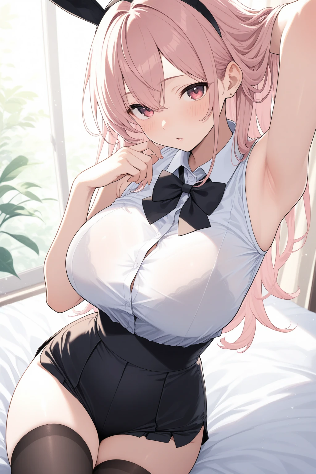 busttape,tape measure,arms up,arms behind head, looking at viewer, pov, pov hands, large breasts, upper body,random hair,random lace bra ,infirmary, small breasts
(best quality,masterpiece:1.3),absurdres,highres,