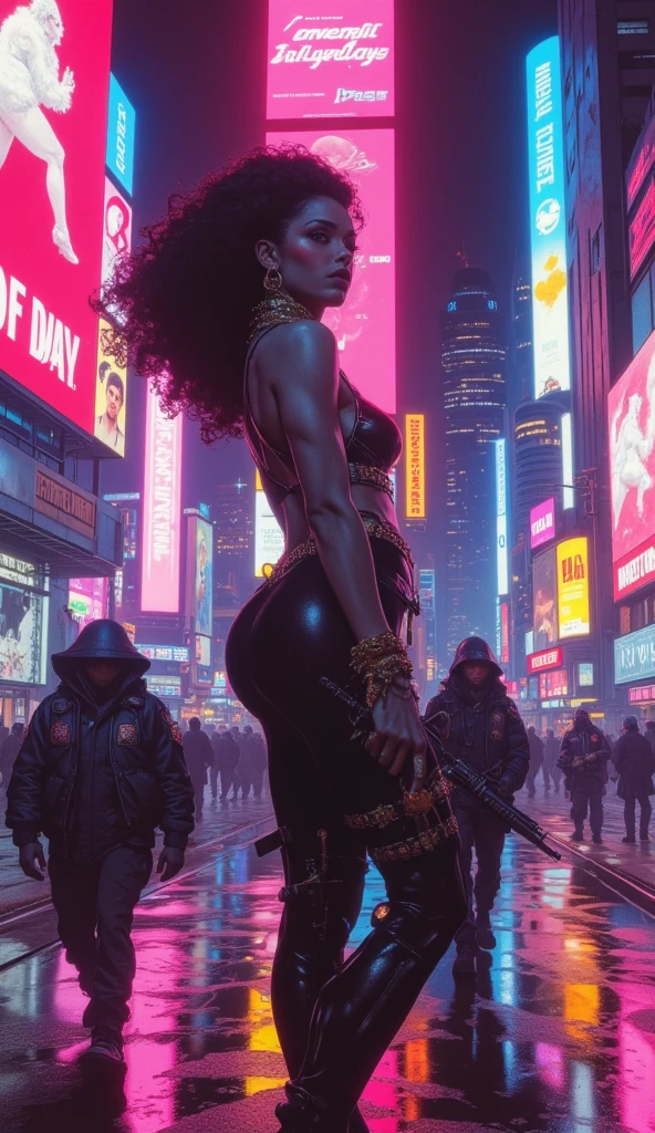a diva performs in front of an audience,((cyberpunk)),neon,scifi,super intricate,insaneres,absurdly detailed,<lora:add-detail-xl:0.8>,photograph,hyper realistic,cinematic lighting,sharp focus,ominous,<lora:Pollock_2.0:1>,