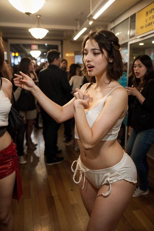 Dancing in the club