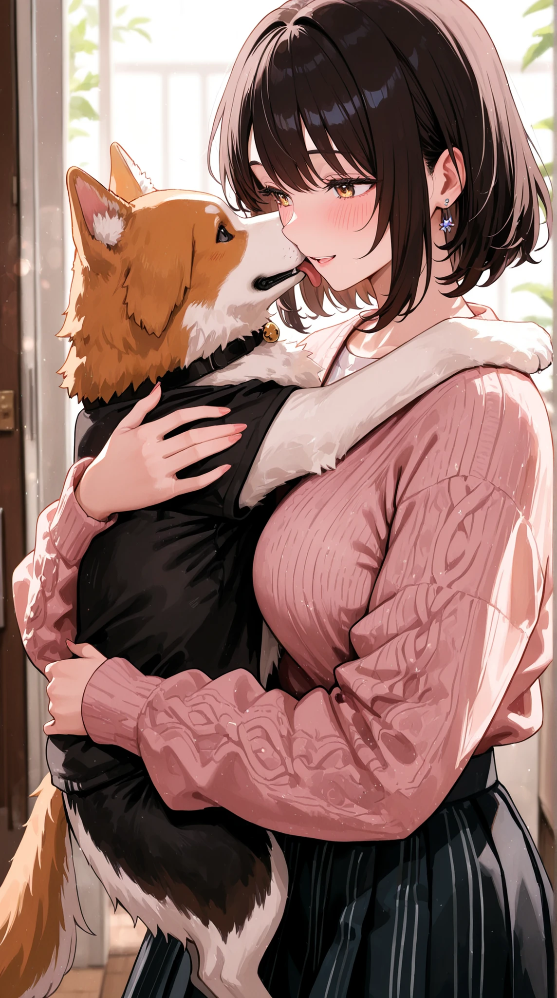 womanhood, dog, cat,   Heartwarming, 