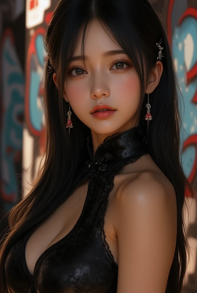 best quality,ultra-detailed,realistic,sexy nude asian,oriental ninja,girl with big boobs,girl with big hips, girl with ninja mask, beautiful detailed eyes,beautiful detailed lips,exotic face,fit and athletic body,striking pose,high resolution,sharp focus,vivid colors,soft lighting,traditional japanese style,subtle color palette,sensual atmosphere,classic artwork,artistic portrait,sublime beauty, no clothes