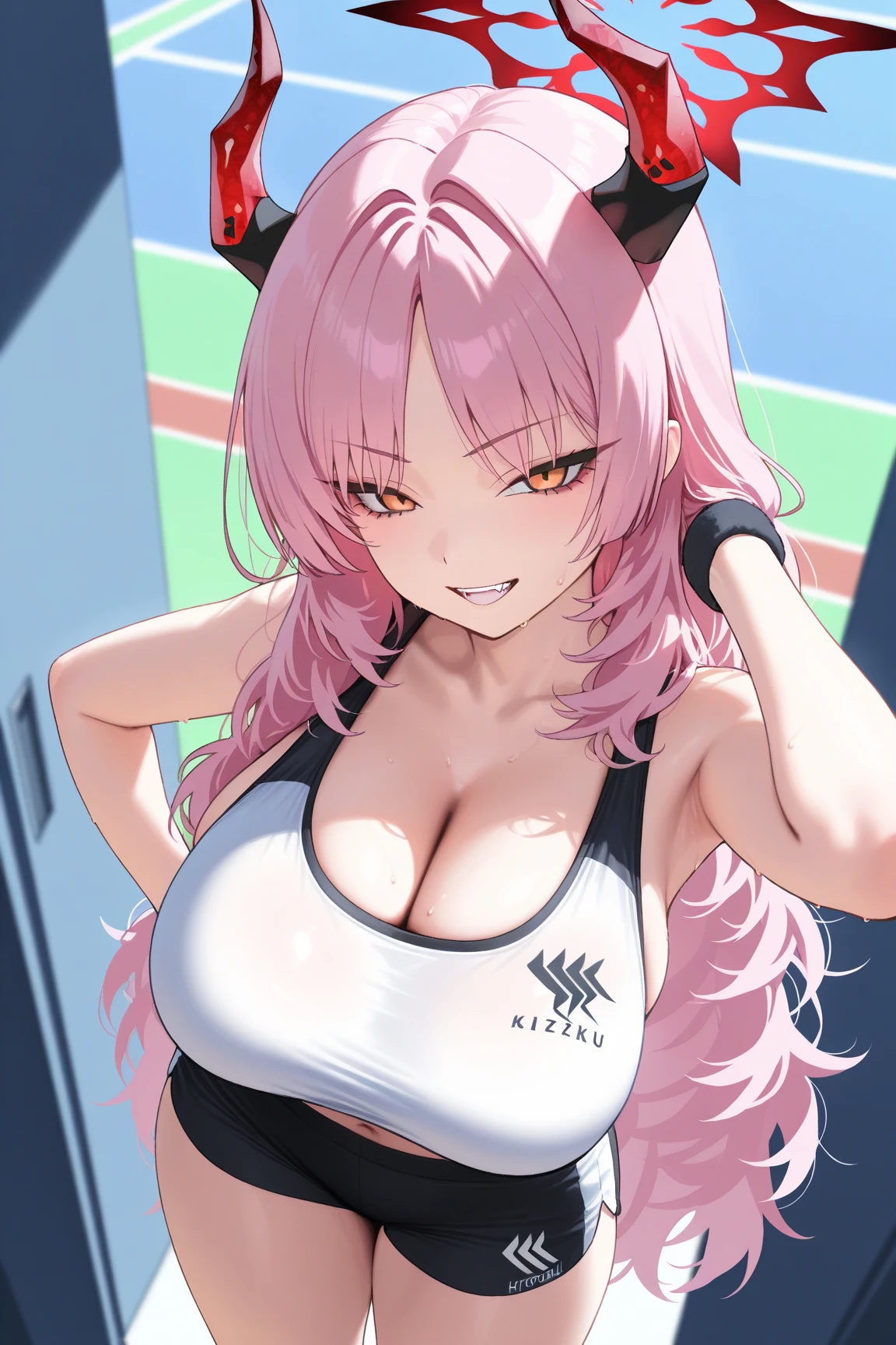 (((((One girl))))),squat、Puffy nipple、pubic hair、 (pink hair), (Very long hair), (Curly Hair), (Ahoge), (Blunt bangs), (Low Twintails), ((((((Dark Skin)))))), ((Brown eyes)), ((Half-closed eyes)), (Cleavage), (Thick thighs), ((Thick lips)), ((Wide Hips)), (Knee socks), (Short shorts), ((pink outfit)), ((race)), ((Long eyelashes)), Very detailed, ((pink)), ((cute)), (((Wicked Smile))), Light-filled, Real Humans, ((Bear ears)), Huge , ((Sexy pose)), ((High Angle)), Mole under the eye, (((Verbal invitation))), ((Sticking out tongue)), ((Drooling)), ((Highest quality)), High resolution, 超High resolution, Textured skin, ((Face Focus)),