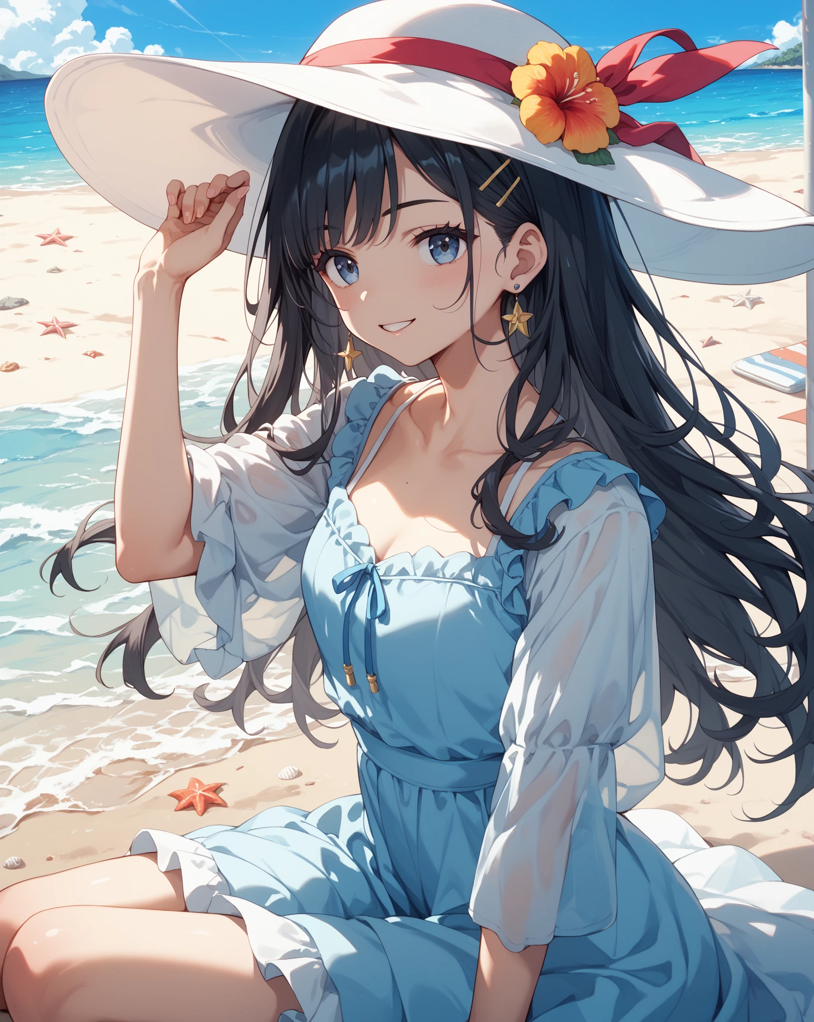 Masterpiece、beautiful sea、coastal、Beautiful sea、Sunny blue sky