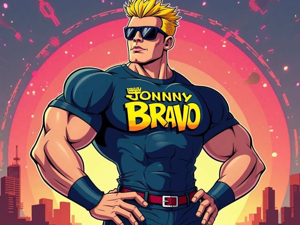 Cartoon megalodon dressed as WWE wrestler the Miz.
Megalodon head. Megalodon body. Megalodon arms. Megalodon hands. Megalodon legs
Blond flat top. White trenchcoat with black accents. Black kneepads. White wrestling boots. White bandana. Black shades. Pointing finger