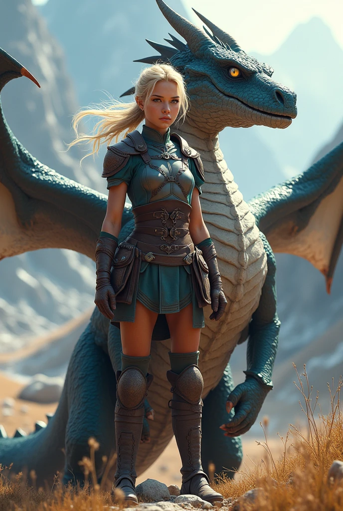 Astrid from how to train your dragons as a hot realistic babe