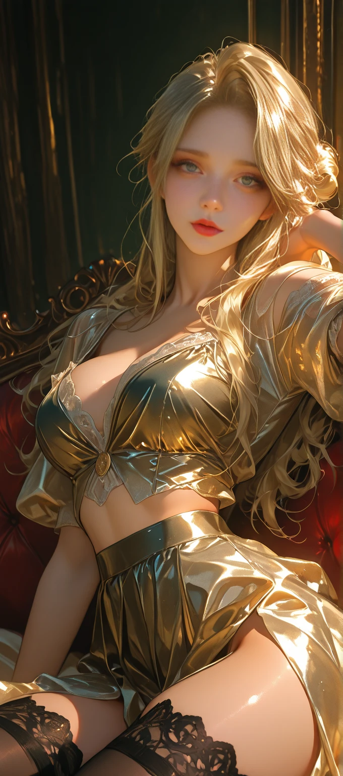 (A beautiful queen Goddesses, plain background, photoshoot, detailed face, athletic , navel,cute dress), (Photorealsitic:1.4), Raw , Sharp Re, Nikon D850 Film, Stock Photo , F1.6 Lenses Rich Colors ,Hyper Realistic, Life Like Textures, Dramatic Lighting ,Unreal Engine , ((Super Realistic Details))、Global Illumination, Shadows, Octane Rendering, 8K, Ultrasharp, Highly Detailed, Realistic Light, Ink Color Art, Ink Sketch Art, thong strings ((huge perky breasts, deep cleavage 1.8, thick thighs)) smiling , ((pink , diamond studded, magnificent embroidered dress, armored plates, ))((lots of jewelleries, 3 long necklace, earrings, waist chain, pearl chains)) ((oily skin, oily body, shiny skin))woman, sitting, , spreading legs wide open, ((hands on waist)) ((sitting on throne , huge magnificent throne, palace background))((netted queen deess)((sitting, spreading legs wide open, m shaped legs)) seductive smile, red lips, huge decorative palace hall