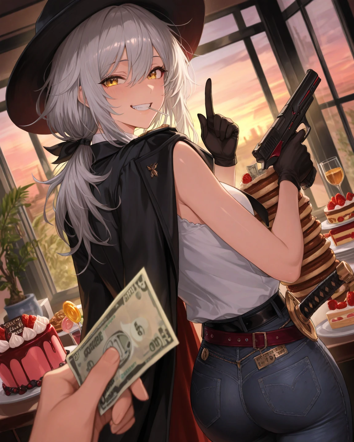 pirate flag, Two Spears, skullish, money, muito money