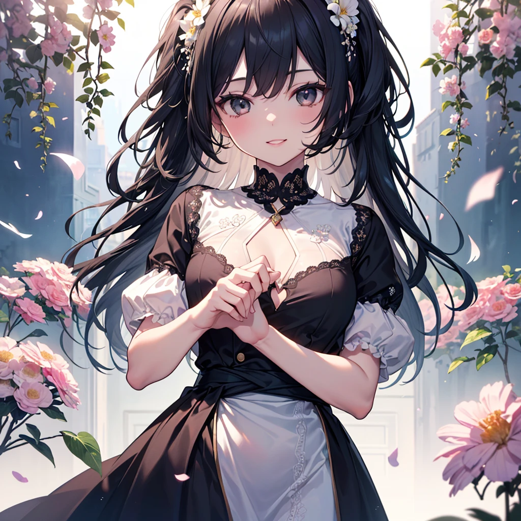 (from above:1.2),(from side:0.9), ((Face)), (Close-Up:0.4), ((looking at viewer, holding a bouquet to his mouth)), highest quality、(real、photorealistic:1.4)、(RAW photo:1.2)、very detailed CG unity 8k wallpaper, delicate and beautiful, wonderful, Fine detail, official art, huge file size, Ultra-detailed, very detailed girl, very detailed eyes and face, Bright on the face、(20 age girl:1.0)、small smile, smiling, (twintail hair:1.25), hair between eyes, hair twintails, (long hair:1.25), tiara,ruany,off-shoulder dress,pearl ,(gemstone),tiara,veil,wedding dress, wedding necklace, wedding long gloves, (luxurious bouquet), chapel, Stained glass,(best quality, highres, masterpiece:1.2), ultra-detailed, (realistic:1.37) illustration, erotic style, soft lighting, sweat glistening on her body, gentle warmth, mysterious, small breast,narrow waist,(with sparkling eyes and a contagious smile),her thin pubic hair, looking at viewer, 
