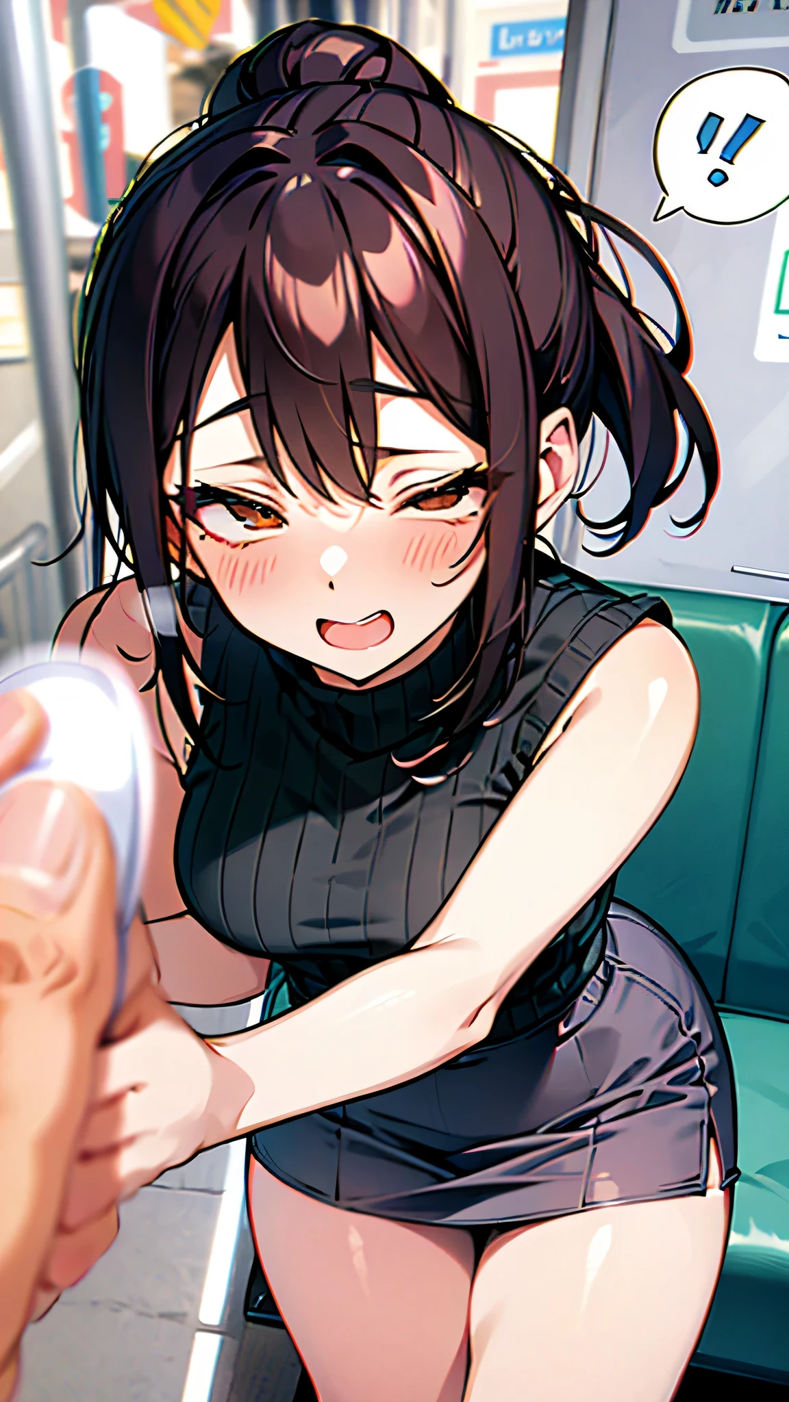 Under_table stealth_fellatio、High quality