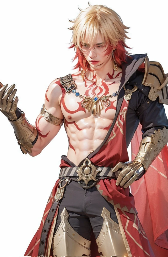 best quality, masterpiece, upper body,
Devlin,
Young men,
Short messy red hair,
With forward-curved horns on its head,
Black eyes,
Medieval brown leather,
A delicate face,
Smelly face