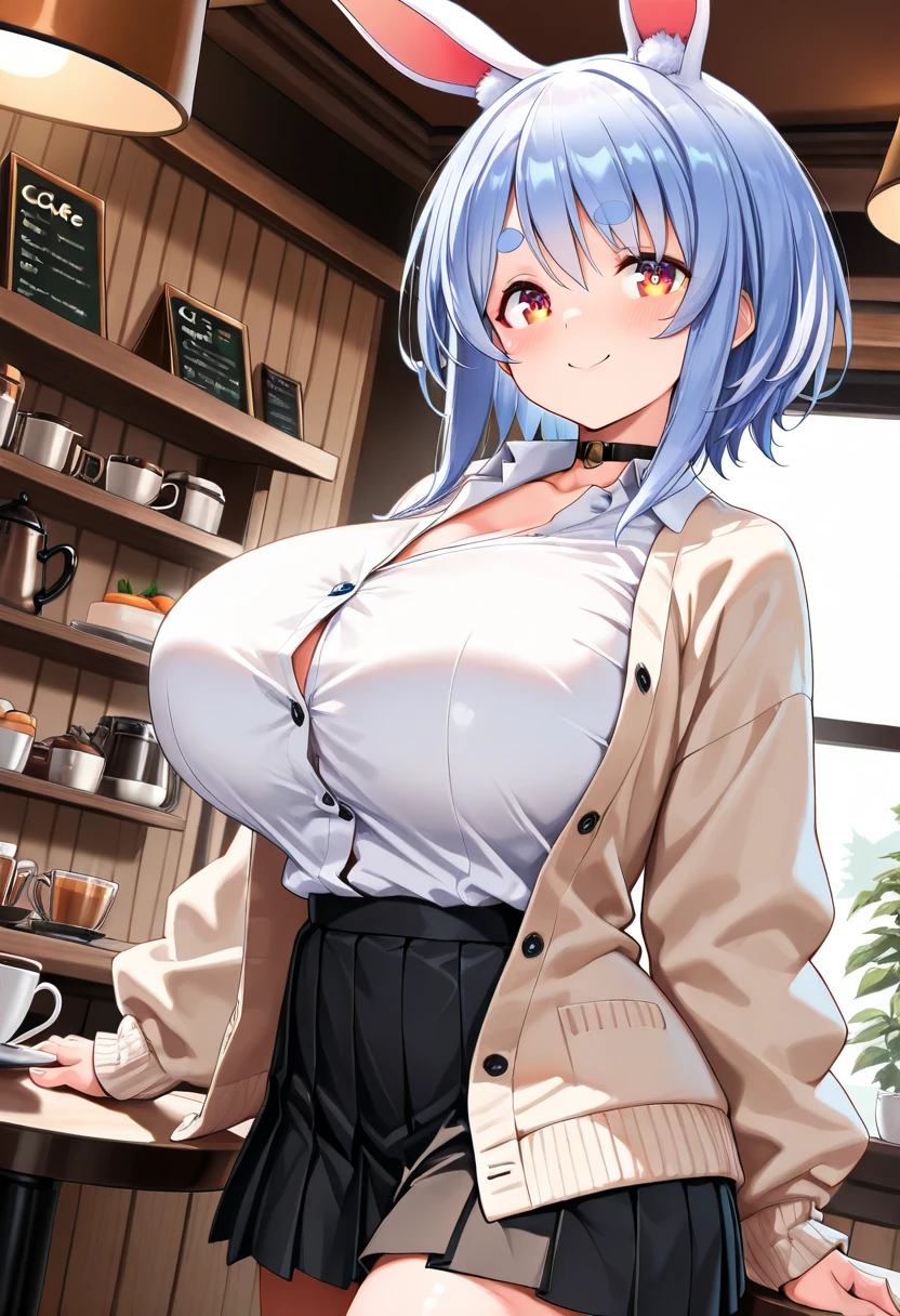 Roxy、blue hair、table top、High resolution、lots of girls、multiple girls、large crowd、かわいいlots of girls、big and full breasts、naughty body、underwear only、See-through、pink lingerie、throw、、whole body、Are standing、looking up at me、confused face、blush、black pantyhose、female shape&#39;Private parts are clearly visible、I can see the nipples、white shirt、navy checkered skirt、micro mini skirt、very short skirt、Department store、shop、Many people々、in the crowd、bare chest、show your chest、from below、Low - Angle、Holding the tray、put the chest on the tray、A lot of milk comes out from the nipples、Breast milk splatters from the nipples、pour breast milk into a glass cup、A lot of breast milk spills from the nipples、White drinks