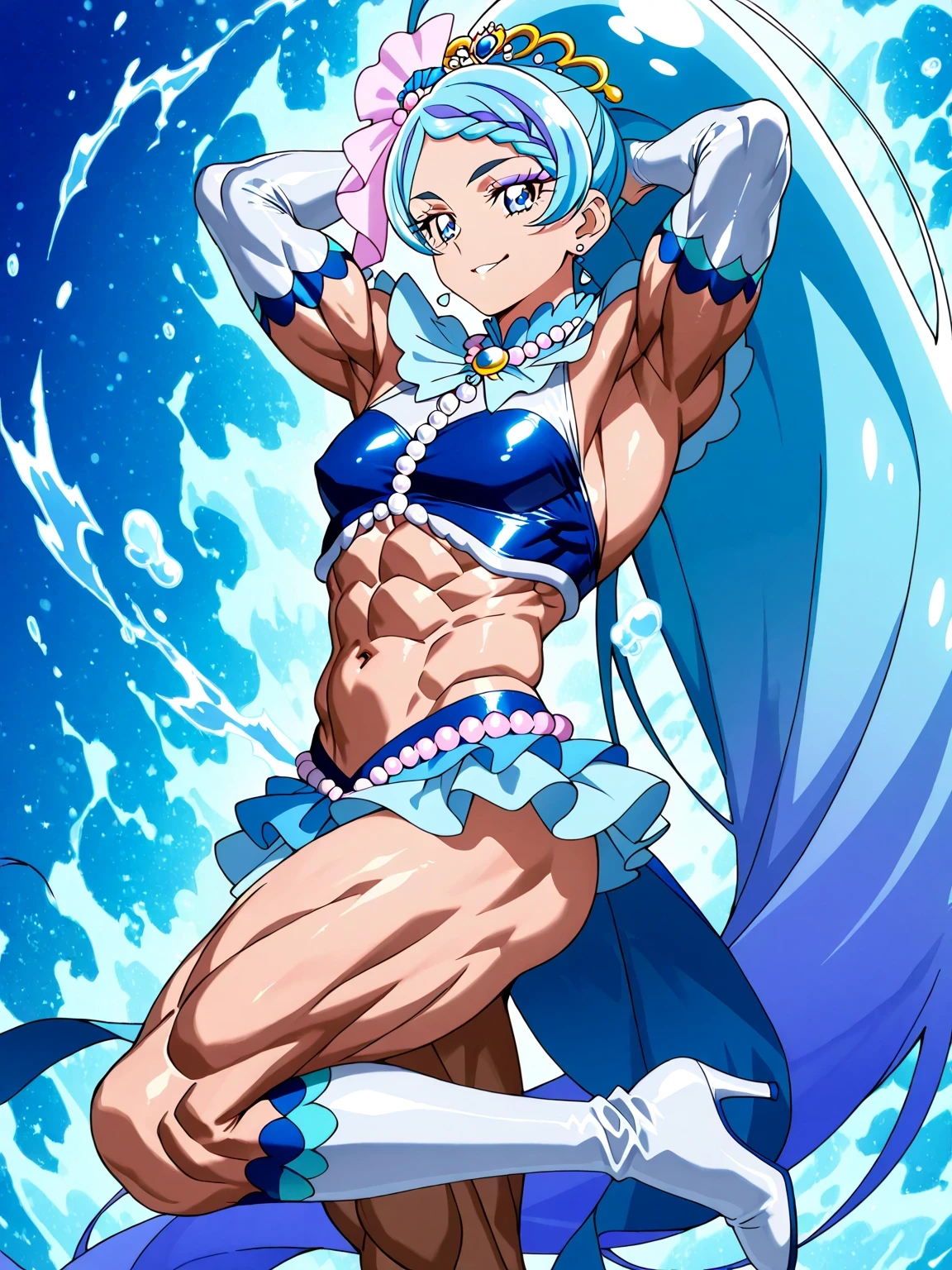 killua ahegao crop top lamia body