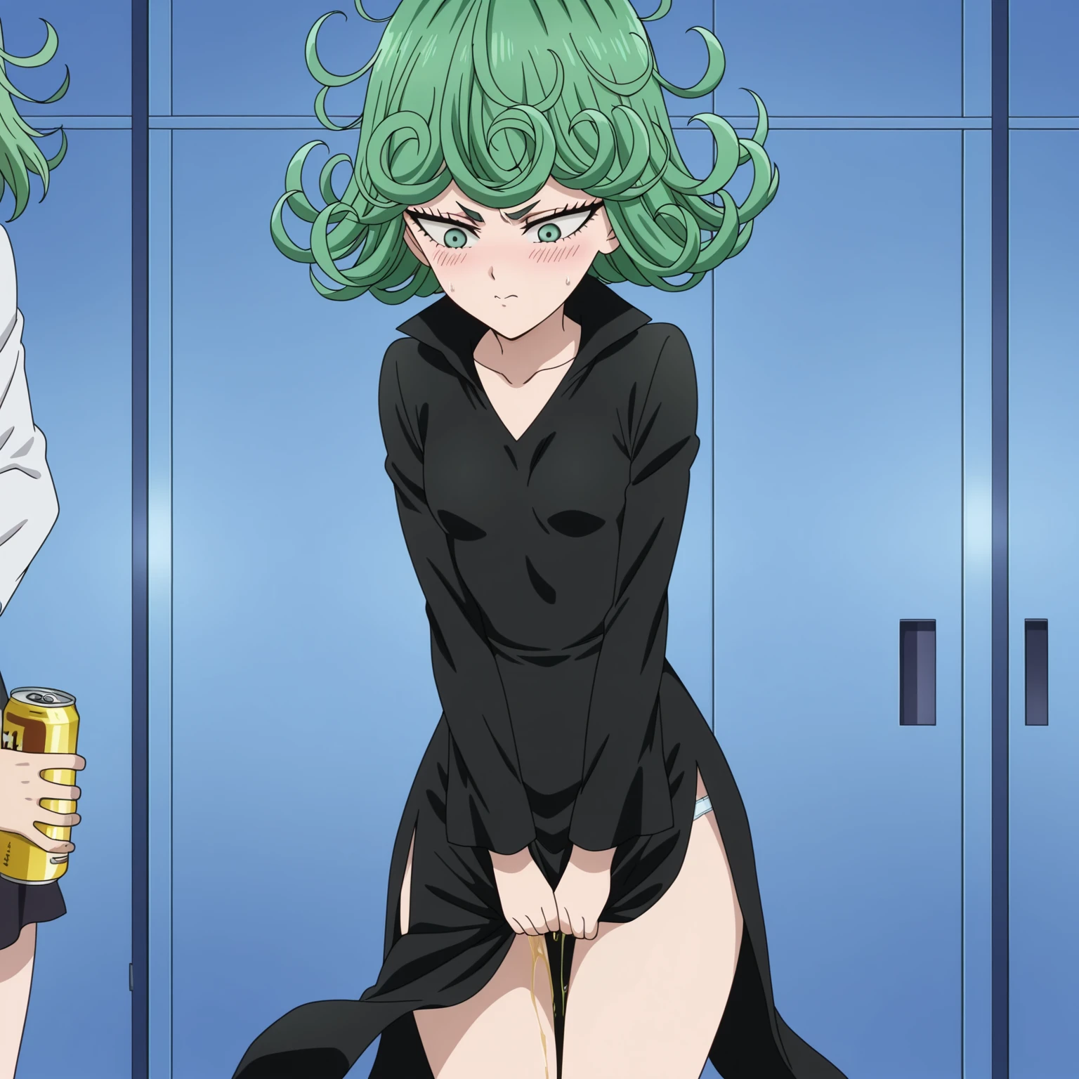 ((highest quality)), ((masterpiece)), (be familiar with), Perfect Face, indoor, Bedroom, Watching the audience,
One woman, Tatsumaki,
Open Mouth, Ecstatic expression, blush, smile,
Small breasts, Flat Chest, Young Girl, , , Girl,
Short Hair, short hair,
Fully nude, Nipples exposed, Sex with a man with a big dick, 膣内ejaculation, Semen is taken, Insert a into your, Sex in missionary position, , Leg spread,