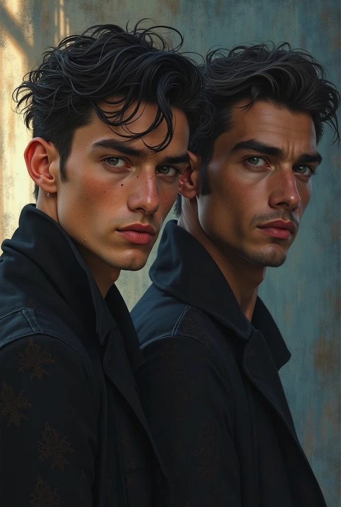 chiaroscuro technique on sensual illustration of an arafed man in white underwear, sexy masculine, diego fazio, male model, by Ludovit Fulla, model with attractive body, inspired by Ludovit Fulla, mid-shot of a hunky, the model draped in flowing, thick oil painting by Harumi Hironaka, extremely soft colors, vibrant, highly detailed, malcolm liepke painting, oil on canvas, high contrast, dramatic, refined, tonal, Create high contrast between light and shadow fire around, there is a red circle on a blue and red square, inspired by Bauhaus, in a shapes background, brown red blue, circle forms, red blue, by Leon Polk Smith, memphis abstract minimal art, graphic shapes, minimal art, blue and red, minimal art style, bauhaus art, inspired by El Lissitzky, bold simple shapes