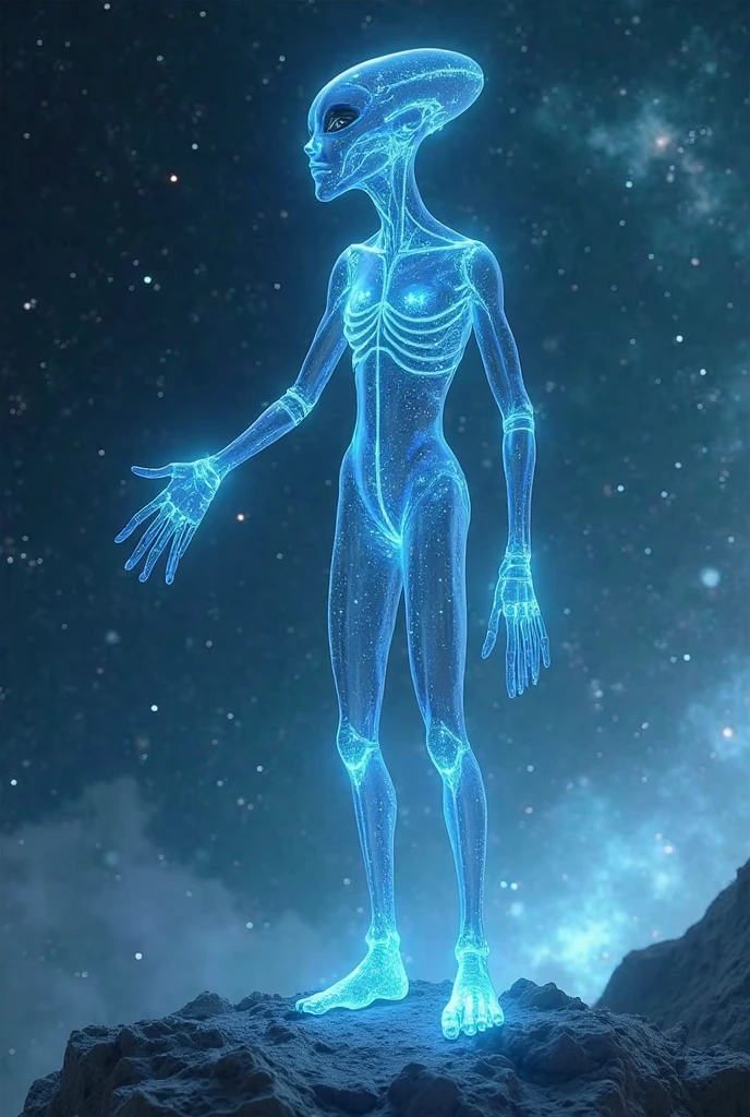Sgasgard,Alien,aethereal alien,translucent creature,extraterrestrial being,otherworldly figure,phantasmal entity,ethereal apparition,celestial visitor,ethereal glow,ephermeral being,luminous radiance,transcendent presence,unearthly aura,other-dimensional creature,interstellar being,(best quality,4k,8k,highres,masterpiece:1.2),ultra-detailed,(realistic,photorealistic,photo-realistic:1.37),alien skin texture,glimmering eyes,shimmering figure,glowing form,ethereal stance,mysterious energy,cosmic essence,astral vibes,translucent tentacles,stars and galaxies,vivid colors,subtle pastel tones,evanescent light,soft and serene atmosphere