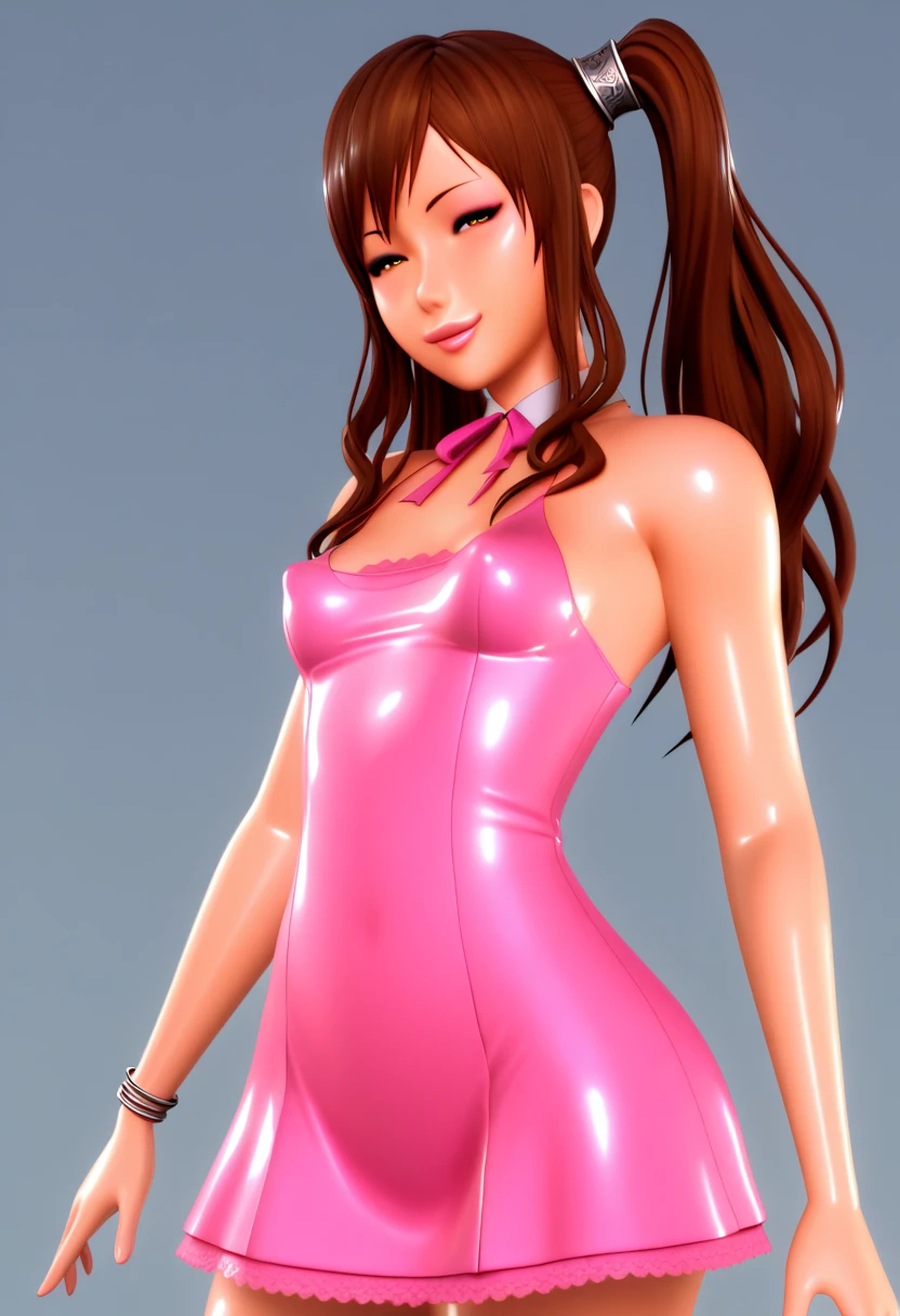 beautiful young girl, wearing a tight colorful suit,reflections,belly button,living room, raytraced, 3D, 1 girl, solo, pretty, stunning, beautiful, focus