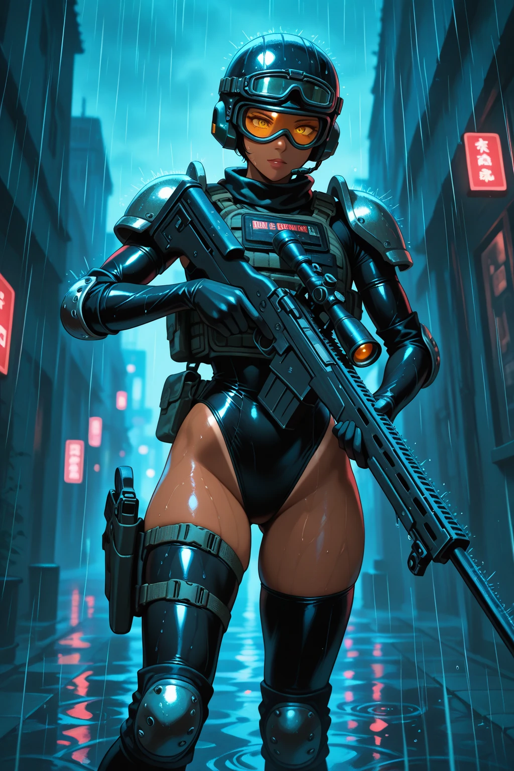 female adventurer white silver short bob hair cut, full body, game art style, (masterpiece), colorful clothing, scarves, leather belts, half skirt over pants and boots, flowing blouse and leather corset, best quality, highres, 4k, 8k, Detailed Illustration, intricate detail, cinematic lighting, amazing quality, 1girl, fit female, amazing shading, soft lighting, facing camera, perfect eyes, gantz suit armor torn apart