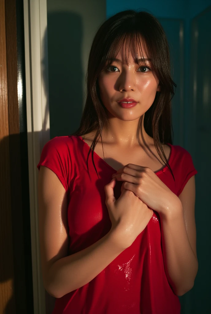 japanese mature、(masterpiece, 16k,8K,4k ,Super detailed:1.1),(beautiful face:1.1),(1 girl:1.1),25 years old, (Top model body:1.1), (because I'thin:1.5), perfect legs, (lift jewelry:1.3),(urination:1.5),(embarrassing:1.3), provocative (business dress:1.5), セクシーなhigh heels, high heels, pantyhose, curly black hair、30 year old small breasted long haired wife, myself peeing, wet her clothes, can'I can't stand her pee face, pee desperately, Desperate pose to pee, her body can'Holding her pee makes her pee. Peeing super desperately in the living room at home., pee running down her legs, stand up, Hyper pee desperate face, big pee poodle