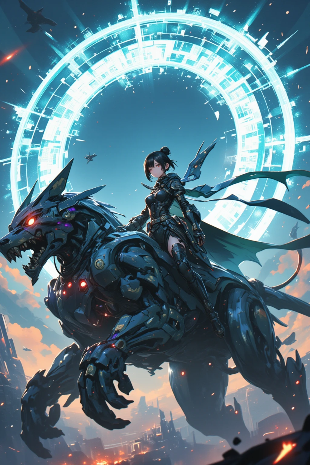 score_9,(best quality,4k,8k,highres,masterpiece:1.2), serpent, mechanical creature, cyborg, anime, ultra-detailed,vivid colors,
