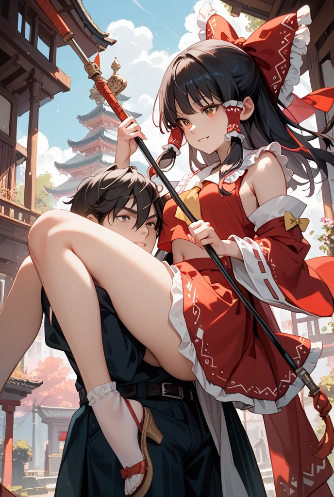 alone girl, human girl, black hair, long hair, kimono, white kimono, scarlet hakama, torn kimono, on all fours, animal bull, (bull), bestiality, one giant bull, giant black bull, sex with giant bull, doggy style sex, hard sex, penis as thick as an arm, dick as thick as an arm, (huge penis: 1.6), entering girl's pussy, girl's belly bulging with dick, girl's ahegao, outdoors, in the woods, lots of cum