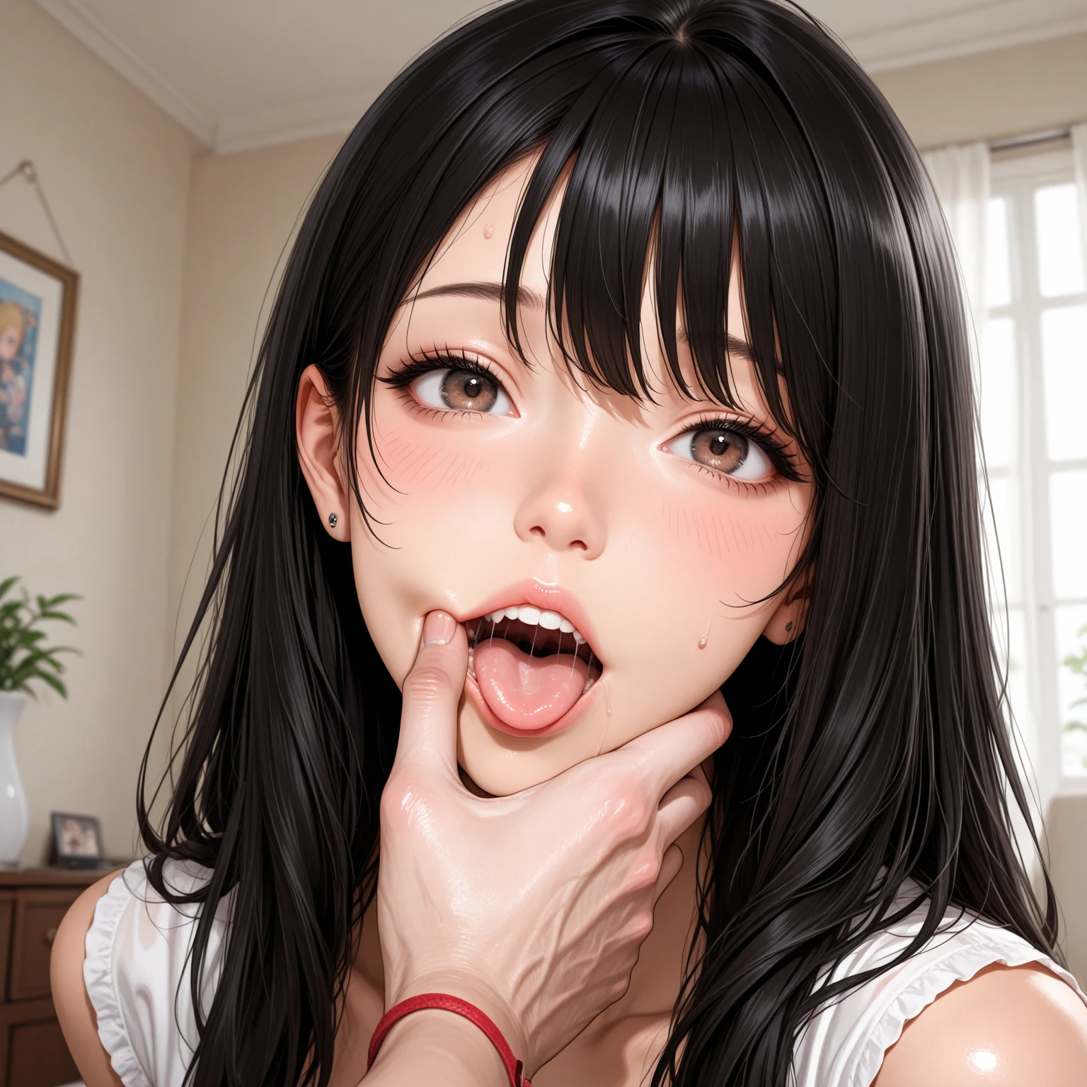 nsfw,blowjob,blowjob, 2 women,facial ejaculation, facial cum,masterpiece, extremely fine and beautiful,photorealistic