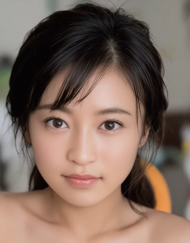 one girl, (a beauty girl, delicate girl:1.3), (16 years old:1.3),light smile,short hair,dynamic pose,
break,((nsfw,nude,bare breast,topless,nipple,Small areola,pussy juice)),sitting,bench
break, very fine eyes, (symmetrical eyes:1.3),(navel),
break, (city), perfectly trimmed fingers,
break, small breasts, brown eyes, parted bangs, brown hair,
break, (eyes and faces with detailed:1.0),
break, (masterpiece, best quality, ultra detailed, detailed face, 8k),