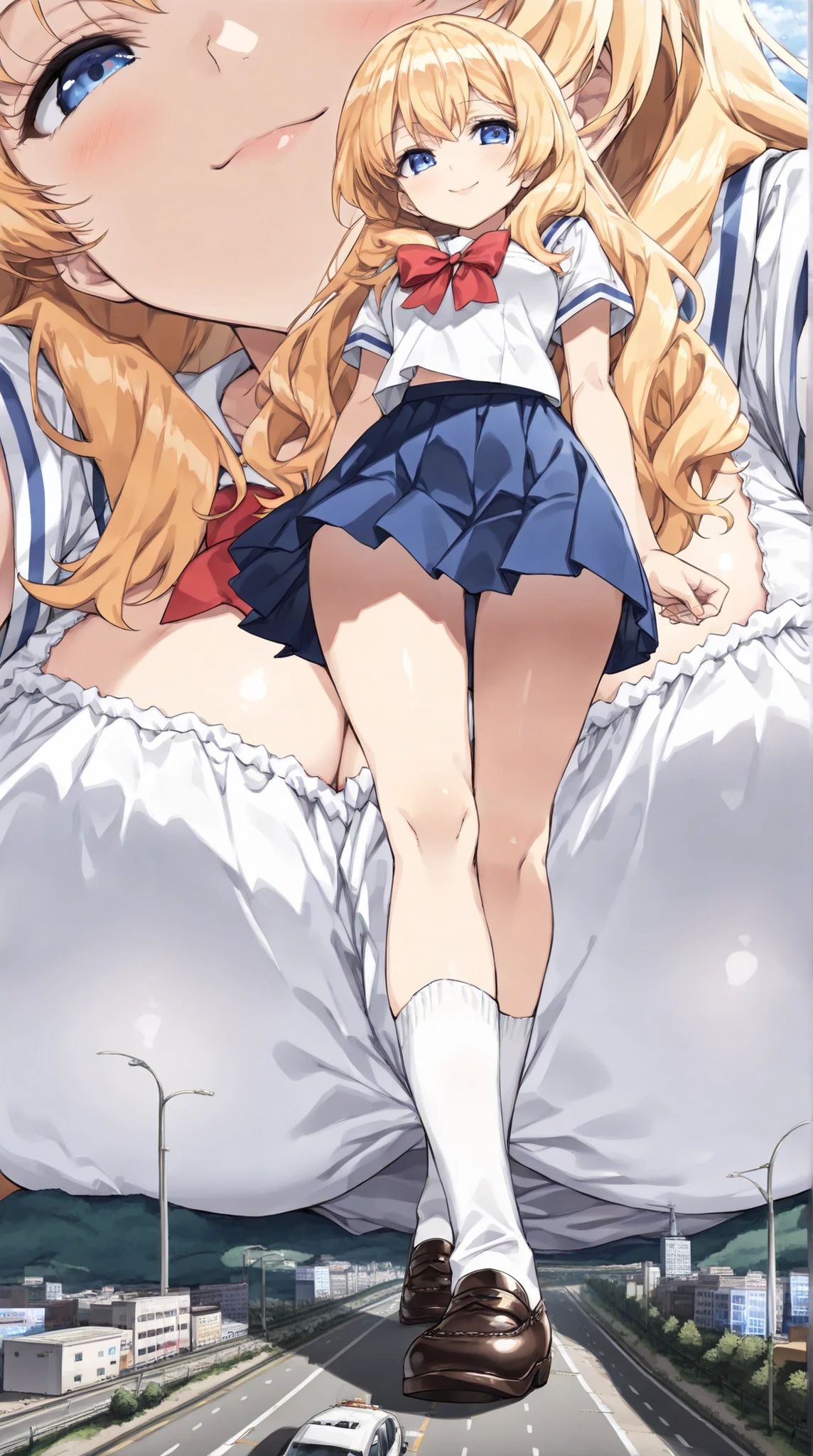 Close-up、(((blonde hair)))、(((vaginal sex))),((having sex)),((sexual position missionary))),wavy short hair、cute、summer:1.3、shirt:1.3、、skirt(((Highest image quality、High resolution、masterpiece、one woman)))、((((embarrassing:1.3、)))、(((cute)))、Super delicate and cute girl with black hair、soio、16 years、8K Ultra High Definition、Delicate texture、short wavy Hair、flat chest、 ((pleated mini skirt)))、(((Wear a cheerleading uniform)))、(((colored socks))),,))),,Plain clothe、spreading her legs,exposed panties,nsfw,middle breast,living room,lying down on the sofa,spreading legs open wide with knees bent,creating the shape of the letter M,(((detailed race white panties))),showing armpit,having sex,,penis insert,splash semen,red uniform,closed eyes