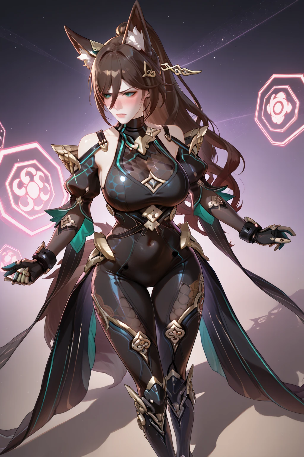 ((((((outstretched hands, out stretched fingers, outstretched arms)))))) black hair, bare shoulder, red eyes, very long hair, cleavage, large breasts, dress, showgirl skirt, high-leg, cleavage cutout, tiara, bare thighs, gauntlets, bare shoulder, spread fingers, bare fingers, bare hands, good hands, best hands, Correctly aligned fingers, extremely detailed hands and fingers, ultra detailed hands and fingers, super detailed hands and fingers, perfect hands and fingers, biologically accurate hands and fingers, (((4 fingers and 1 thumb accurate hands and fingers))), beautiful hands and fingers, hands and fingers drawing, human hand and fingers, perfect arrangement of fingers, detail focus hands, detail focus fingers, perfection hands, better hands, adult face, fearless face, (((both arms, two arms, both hands, two hands))), super fine illustration, masterpiece, masterwork, by famous artist, official art, ultra high res, best quality, high quality, Hand, detailed, perfect, perfection , hands, both hands is Thumb and index finger and middle finger and ring finger and little finger, even hands, panties, thighhighs, symmetrical bangs, gleaming skin, oil skin, shiny skin, wet skin, sweat, rouge, exquisite, beautiful, extremely detailed cg unity 8k wall paper, perfect face, ultra detailed beautiful face, perfect nose, perfect mouth, clear eyes, light eyes, perfect eyes, symmetrical eyes, even eyes, 16k portrait, absurdres, perfect body, perfect anatomy, perfect proportion, perfect arms, perfect torso, symmetrical hands, symmetrical arms, open arms for viewer, extremely detailed cg, beautiful artwork, production art, ultra quality, high quality, finely detailed, insanely detailed, absolutely resolution, raw photo, fantastic, amazing, beautiful portrait of cute anime girls, hdr, very aesthetic, cinematic, super detailed skin, top quality, intricate, professional quality, highly detailed, crisp quality, sharp focus, rich contrast, extremely high resolution, realistic hands,