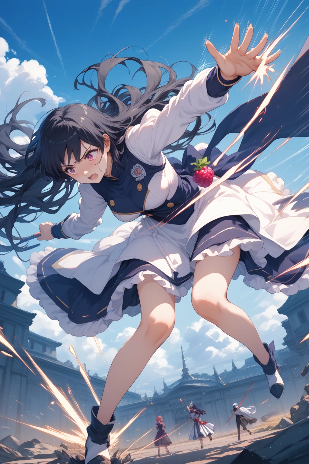 best quality, perfect anatomy, highres, hyper detailed, photo realistic, cinematic lighting, Anime Moe Art Style, Anime Style 4k, Cute girl anime visuals, 4KAnime Wallpaper, Anime Wallpaper 4k, Anime Wallpaper4k, Anime Wallpaper, Long Hair Anime Girl, By Ren, Official Artwork, Young Anime Girl, hd Anime Wallpaper, Official Art, anime art wallpaper 4k, 、uniform、mini skirt、Moe sleeves、17 years old、high school girl、spread legs, armpit, tentacle sex, many thin tentacles penetrating girl’s vagina, tentacles penetration, girl’s wrists tied by tentacles, girl’s body bound with tentacles, too many tentacles, ((excessive cum in pussy)), tentacles cum in pussy