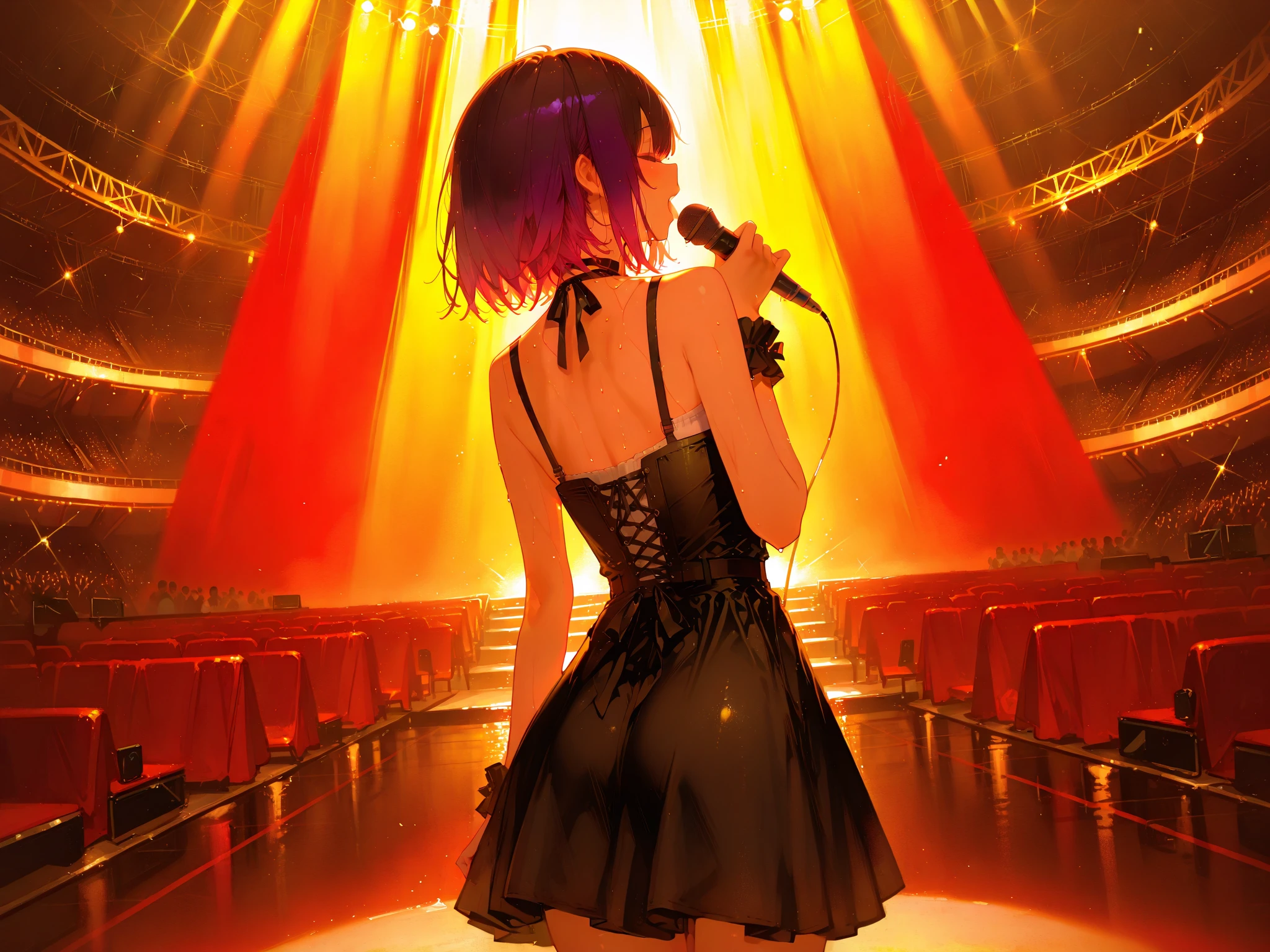 a beautiful singer
