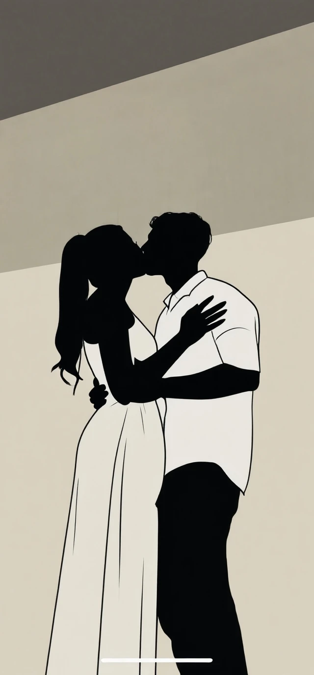 Sex image about two lovers in the top of a tower