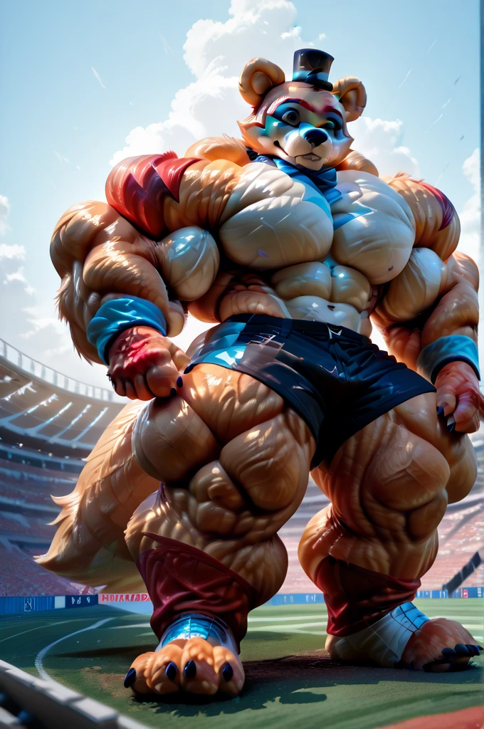 4k ultra quality, 4k half body view,ultra high detailed body,feral arcanine,wide body,charming body,chubby body,chubby face,shiny fur, big belly, (round belly), hyper belly, enormous belly, enormous body,by mystikfox61, by glitter trap boy, by bebebebebe,by morethreedee, by seibear,(thick thigh),(chubby thigh),thicc thigh,thick legs,chubby legs,thicc legs,enomorous thigh,massive thigh,massive legs,(detailed thigh),(wide thigh),thick butt,sharp nails,(detailed face),bloated belly,enomorous thigh,detailed paws,thick paws,chubby paws,(loose shirt),feral legs,(loose shorts),tight bulge
,in a city,(macro),ultra bigger penis,thick penis,long penis,(detailed bulge),sitting on building, among crowd,((hyper penis, hyper balls, huge penis, huge balls, huge chode)),(embarrassed face),front view