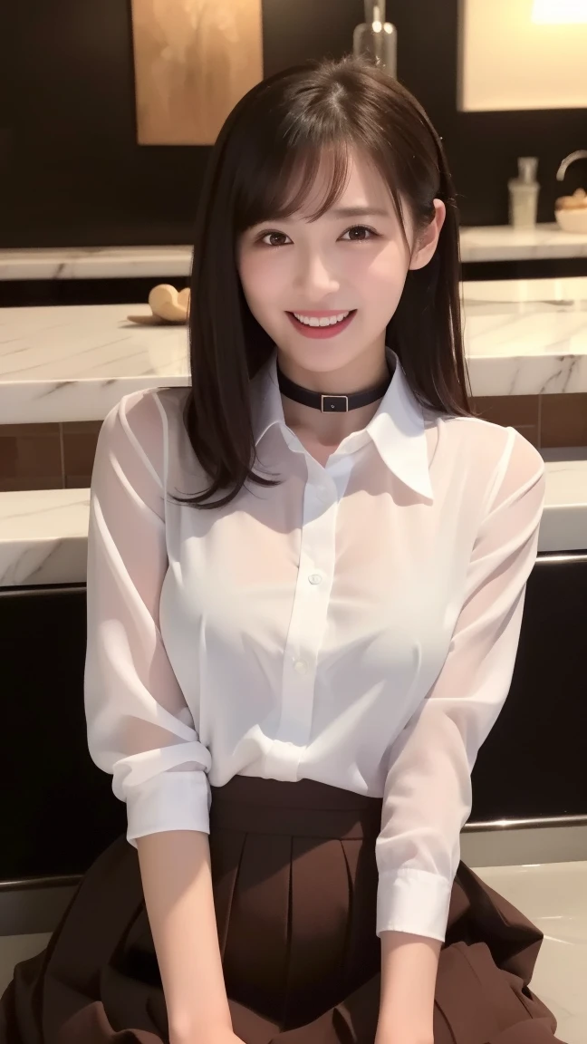 Korean school uniform、summer school uniform shirt、rain is falling、Cloudy sky tight shirt、Ribbon Ties、skirt by the、schools、stairs at school、Emphasize the chest with both arms、Slender and big、8K raw photos、A high resolution、age:18 、korean people、Incision eye、very large round breasts、Beautiful eyes finely detailed、long eyelasher、beautiful double eyelid、eyeline、largeeyes、Elongated eye shape、Sanpaku eyes、beautiful and thin legs、Beautiful slender thighs、Random Shorthair、Tie your hair behind your head、耳Nipple Ring、Light brown hair、(Wearing stockings)、The thighs are pornographic、((Look up and smile))、Cesa、Bend your knees to touch、((Wet in the rain、Transparent clothes))