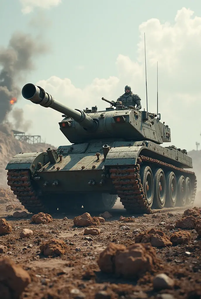 Soviet is-2 in the field upgrade its turret upgrade it too much to be the real one