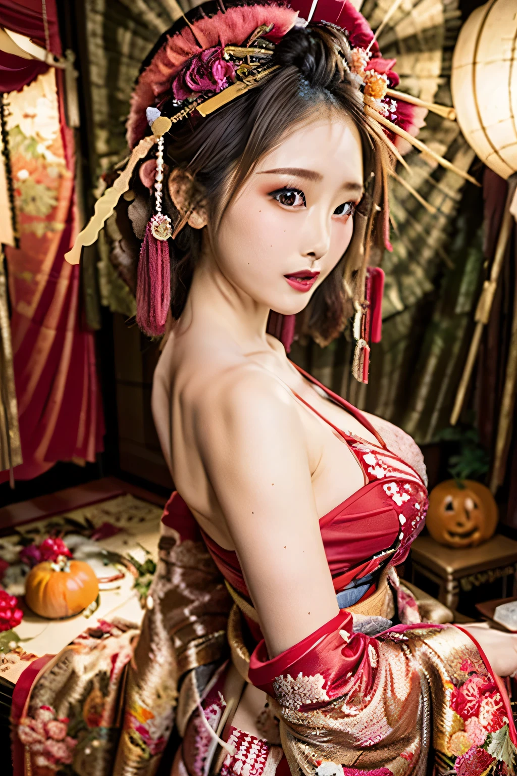 Masterpiece, best quality, high quality, extremely detailed CG unity 8k wallpaper, 16k quality: 14:24 (unparalleled masterpiece, ultra-realistic 8k CG, perfect artwork, perfect female figure, dramatic shadows, ray tracing) 16k quality, (spotlight, perfect lighting, detailed light, dramatic shadows, ray tracing), (clean, shiny skin, delicate face, super idol face, extremely delicate and beautiful: 1.2), from below, extremely delicate and beautiful, Bangs, big breasts, front and back up, black sports short vest, vest blue eyes, seductive smile, smile, 16k quality, award-winning photography, fine details, realistic light and shadow, 8K resolution, 16k super high quality, Real texture 5.0, a beautiful girl, exquisite facial features portraying a perfect face, big eyes, double eyelids, lying silkworms, delicate facial portrayal, ultra-detailed, cold, cold, cold and proud, naturally beautiful, peerless face, beautiful, charming and moving, bangs, black long straight, sweating, front and back upturned, model body, big-breasted beauty, black T-line pants, , smooth floor, gymnastics room, indoor background, open thighs to squat in M-shaped leg pose, facing the audience