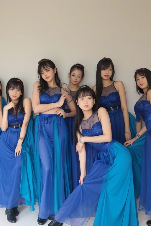 A Japanese woman in her 20s wearing a blue dress posing for a full-body photo, Beautiful Japanese girl face, Beautiful Asian Girl, Japanese Model, Girl cute beautiful face, Real young gravure idol, Beautiful Korean Women, Gorgeous Young Korean Woman, Beautiful young Korean woman, Young Sensual Gravure Idol, A young and cute gravure idol, Japanese Goddess