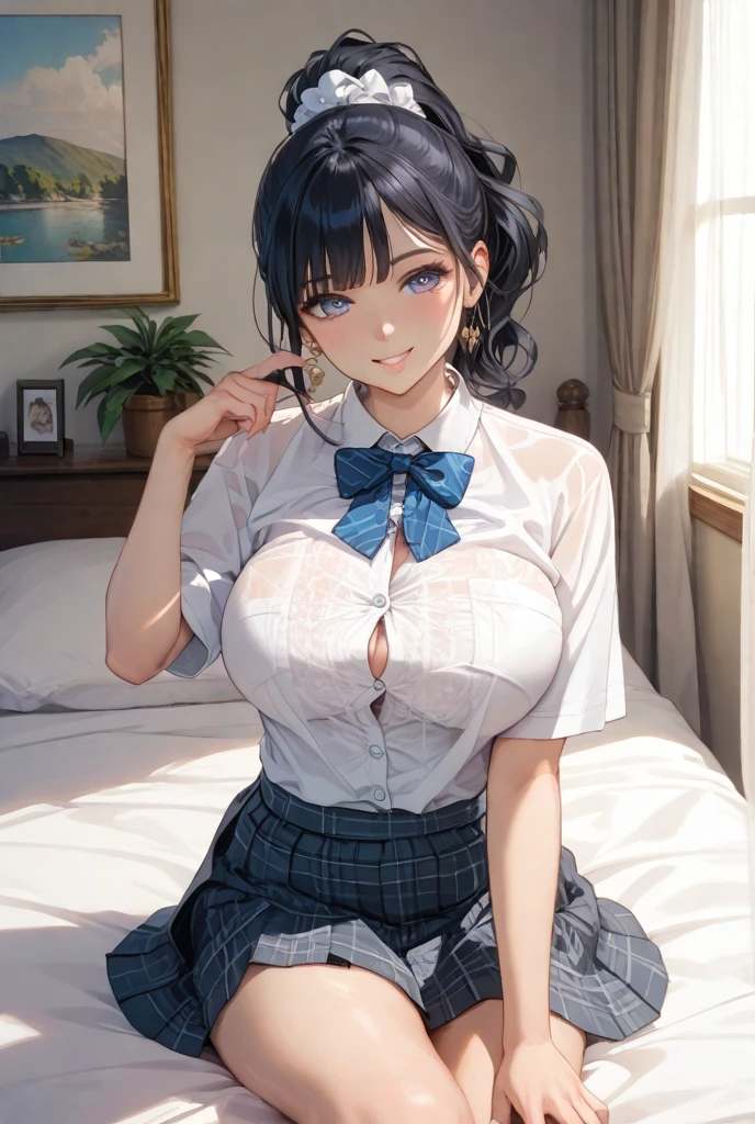 (masterpiece), Highest quality, Bedroom at night, pale pink bra, Shy, blush, indoor, Dress shirt, Bra Open Shirt, From below, throw, Low - Angle, mari ohara Big Ass、shit shitOFF sexy female,1 person, (masterpiece:1.4),(super high quality:1.2),(Super detailed:1.4),(Perfect drawing),NFSW, 3d,16K,((Clear Face)),(there is nothing),Kobeya Kos,(masterpiece1.5),super high quality, Super detailed,Perfect drawing,NFSW,3d、16K Illustrations、((Clear Face))、there is nothing、Adult women,Sexy art cartoon image of a racing girl, bright red underwear,Huge perky chest with big puffy nipples, Exposed nipples, Nipples are visible,Crimson panties, alone,I rode it a lot, (((Braiding))), Long Hair, Half-open mouth, ((Red frame glasses),underwearのみ, ((Hair Braidinged in two)), Bare arms, Exposing shoulders, Black Hair, Big eyes with double eyelids,,High nose,Thick lips,Luxury Lingerie,かわいいpanties, Cowboy Shot, Pink light、被写体に合うNice background、Beautiful background、Spotlight、Vibrant colors、(((Detail view)))、Perfect beautiful girl、(((Perfect photo)))an anime 女性 in white underwear sits on a bed with a spread out sheet, 1 personの女の子, alone, chest, underwear, panties, pantyhose, Black Hair, belly button, indoor, Long Hair, shirt lift, shirt, Garment Lift, View your viewers, Sitting, Underbust, white panties, bangs, panties over pantyhose, white shirt, black pantyhose
(Maid:1.2), (Light Blue Gingham Checker Suspender Skirt:1.4), (Long skirt:1.2), (White blouse:1.3), ((Double-breasted. Underbust):1.2), (Plain blue bow tie:1.3), (Short sleeve, Button Gap),,Round and big ass,Butt sticking out pose,Pay attention to the butt,Shapely butt,Nice background,Mansion,Palace-like,pay,((Beautiful background)),(((Detail view))),Perfect beautiful girl,Perfect photo