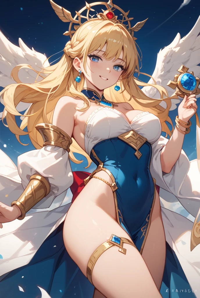 Angel Blessing、Light background、Heart symbol、Kindness、Laughter、kind、Baby Angel、looked back、Rome