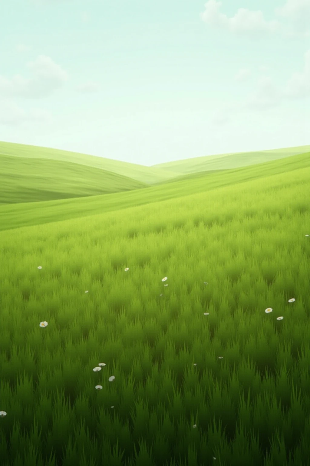Create a picture of the prairie racetrack running amok