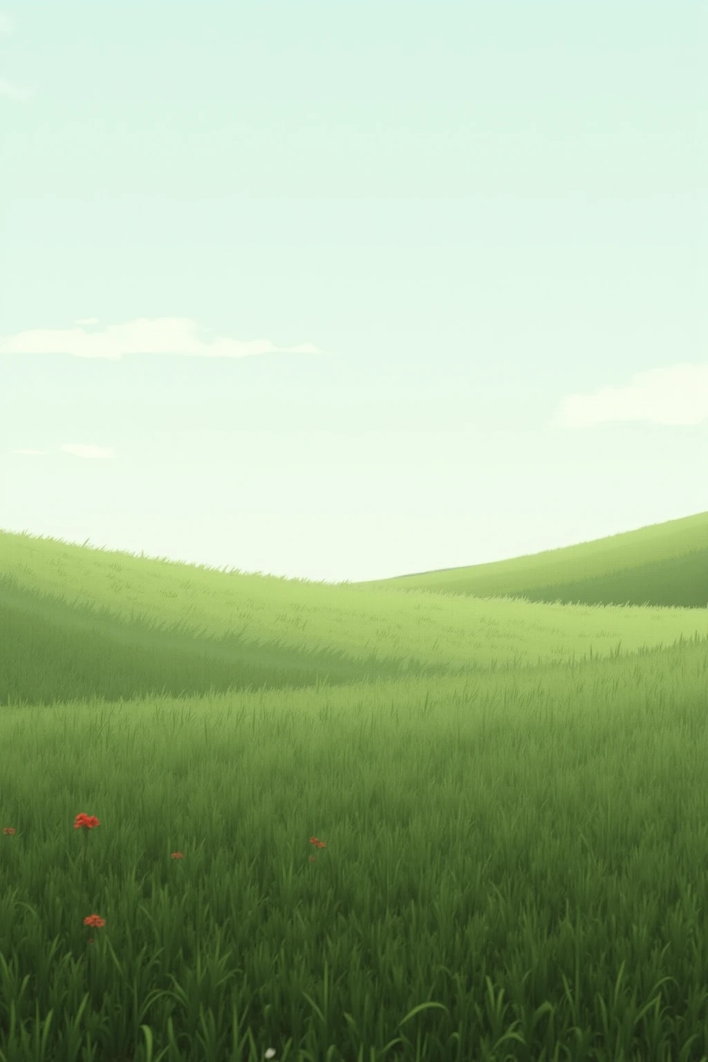 Create a picture of the prairie racetrack running amok