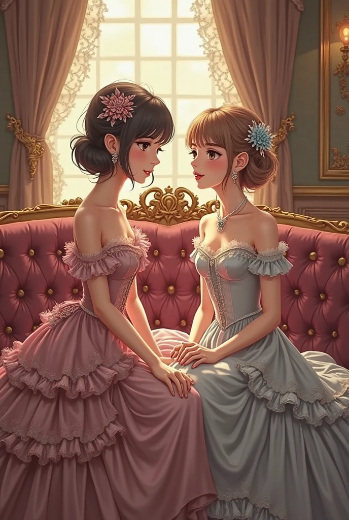 (((flat art)))、(((Thin chest)))、(((Thin chest)))、(((とてもThin chestの幼い少女、White tights、Royal Costume、Aristocratic costume)))、(Gorgeous queen in blue dress:1.3),Round baby face, ,Incredibly long hair、 (masterpiece、Highest quality、Highest quality、Official Art、Beautiful and aesthetic:1.2)、anime, cute girl, Blank Background, White Background, Fantasy, detailed Fantasy dress with highlights, Beautiful Face, Beautiful Eyes, Dark colors, cute, Very delicate and beautiful, (Beautifully detailed face:1.0), (detailed Deep Eyes), Deep Eyes, Shiny skin, Portraiture, Narrow waist, 10 year old girl, ,{{Beautiful details on the fingers}}, lock of hair, ,(masterpiece:1.2), Highest quality, High resolution, High resolution, Perfect Face,(((とてもThin chestの幼い少女、White tights、Royal Costume、Aristocratic costume)))、(White thigh-high pantyhose:1.2),